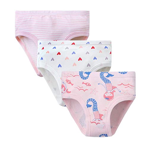 JackLoveBriefs Girls' Knickers - Pack of 9 - Size 100