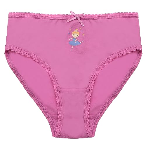 Girls Cotton Mix Underwear Pack - Age 3-4 - 7 Ballerina Designs