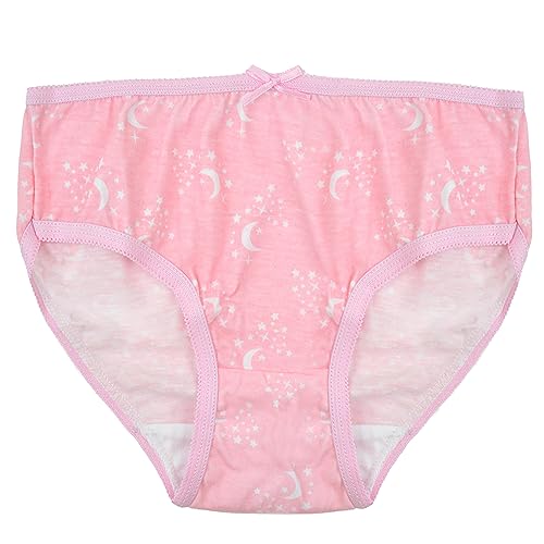 Colorful Girls Briefs Set - Soft and Breathable