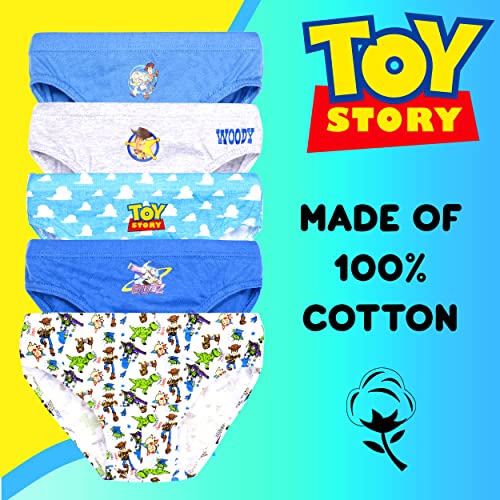 Disney Toy Story Boys Underwear Multipack - 3/4 Years