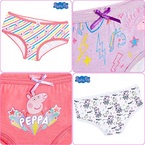 Peppa Pig Girls Unicorn Underwear Set