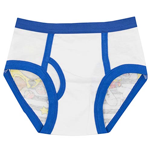 Paw Patrol Boys Chase Marshall Rubble Briefs Pack of 5 Multicoloured Age 3 to 4 Years