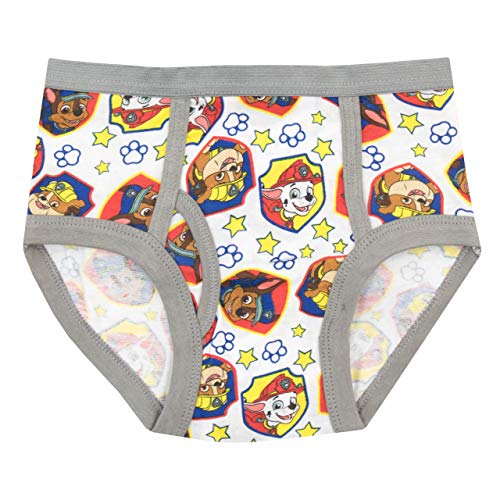Paw Patrol Boys Chase Marshall Rubble Briefs Pack of 5 Multicoloured Age 3 to 4 Years