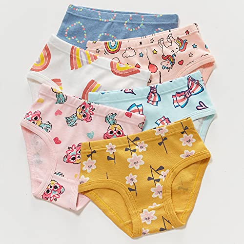 Girls' Pure Cotton Balloon Briefs 8-9 Years
