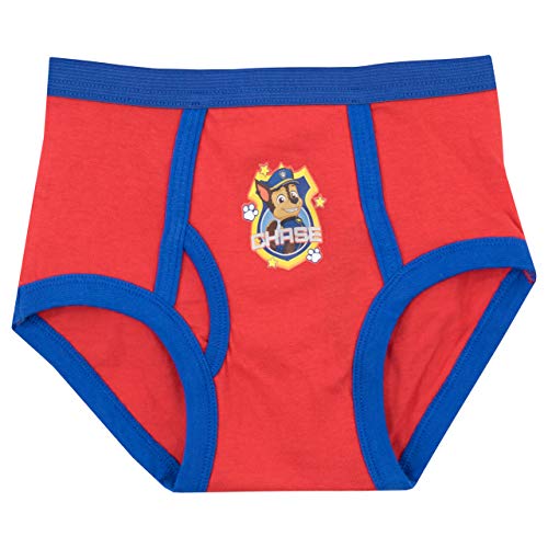 Paw Patrol Boys Chase Marshall Rubble Briefs Pack of 5 Multicoloured Age 3 to 4 Years