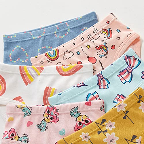 Girls' Pure Cotton Balloon Briefs 8-9 Years