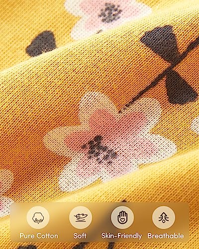 Girls' Pure Cotton Balloon Briefs 8-9 Years