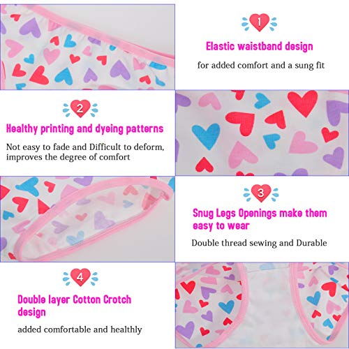 Anntry Baby Girls 12 Pack Cotton Panties