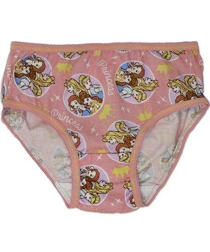 Disney Princess 5-Pack 100% Cotton Briefs - Belle, Cinderella & Aurora