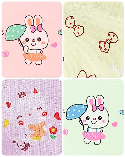 Domee Girls 10-Pack Bunny/Kitten Cotton Knickers 6-8 Years