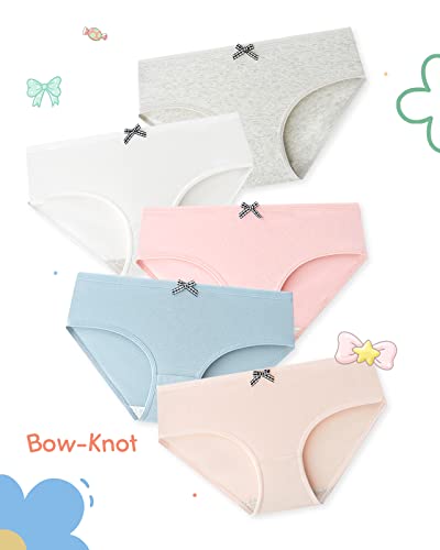 Domee Girls Cotton Knickers - Pack of 10 (9-10 Years)