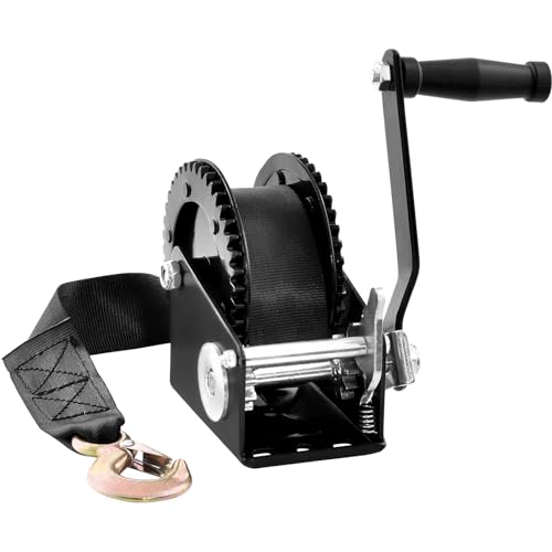 2000 lbs Capacity Hand Winch for Trailer, Boat