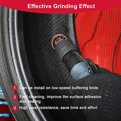 Anglekai 2Pcs Tire Repair Patch and Tools Kit