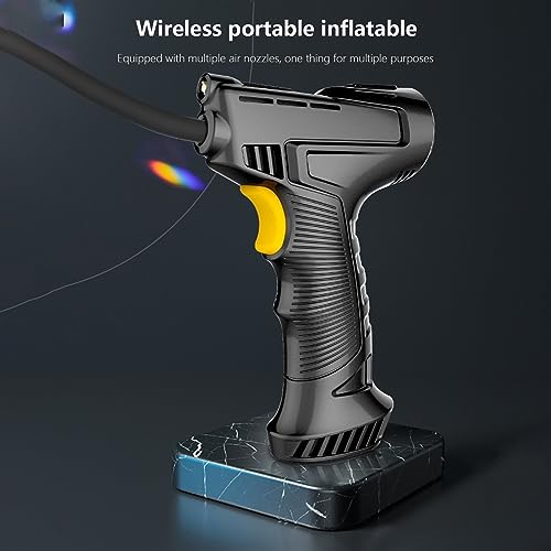 12V Portable Air Compressor with Digital Display & LED Light