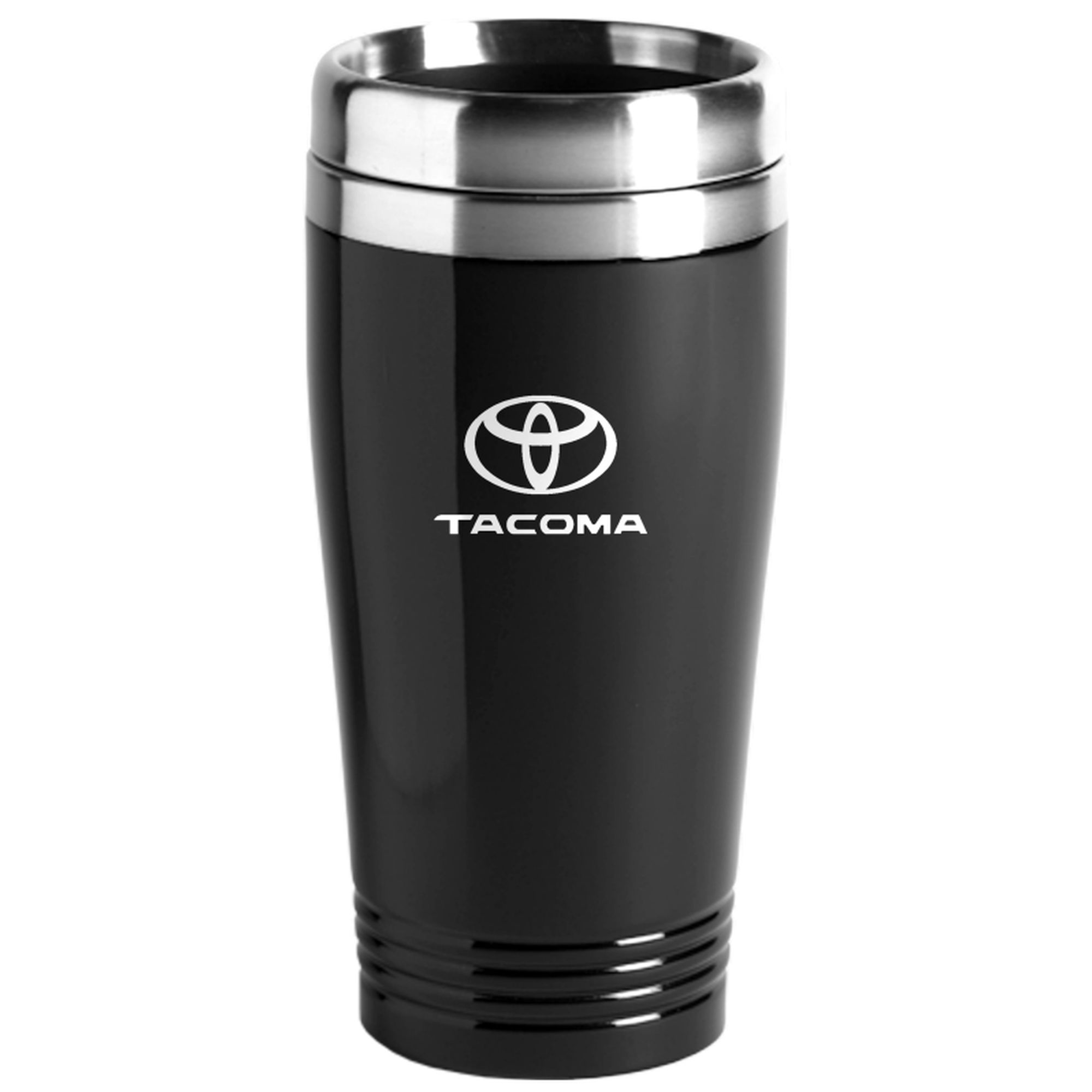 Toyota Tacoma Black Travel Mug by Au-TOMOTIVE GOLD
