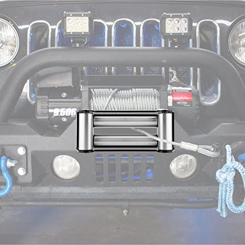 4-Way Winch Roller Fairlead for ATV/UTV Winch
