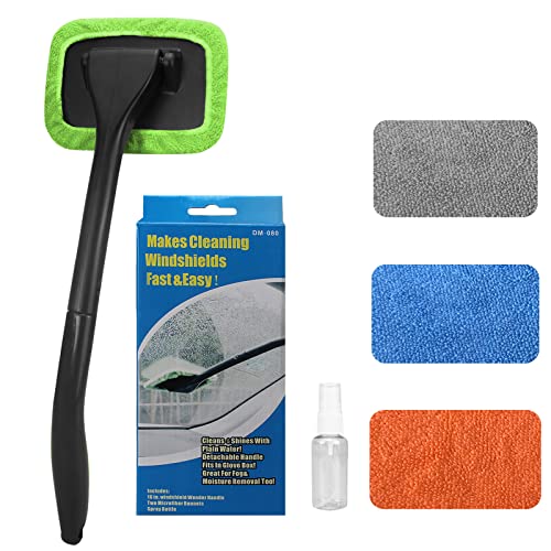 Microfiber Window Cleaning Tool for Car, 6-Piece Set