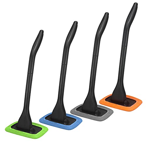 Microfiber Window Cleaning Tool for Car, 6-Piece Set
