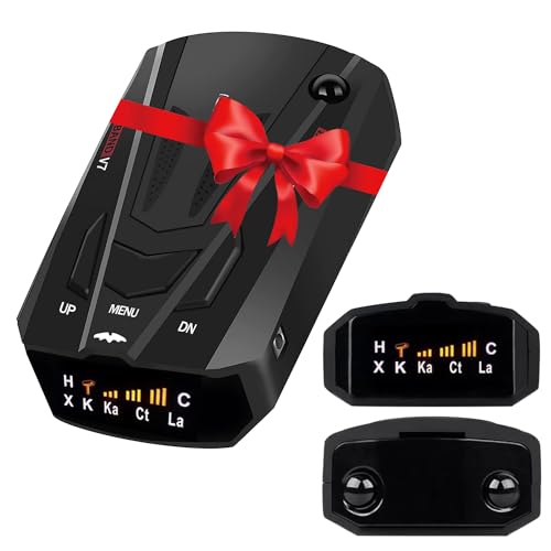 Radar Detector with Voice Prompt, 360° Detection - Car Accessory