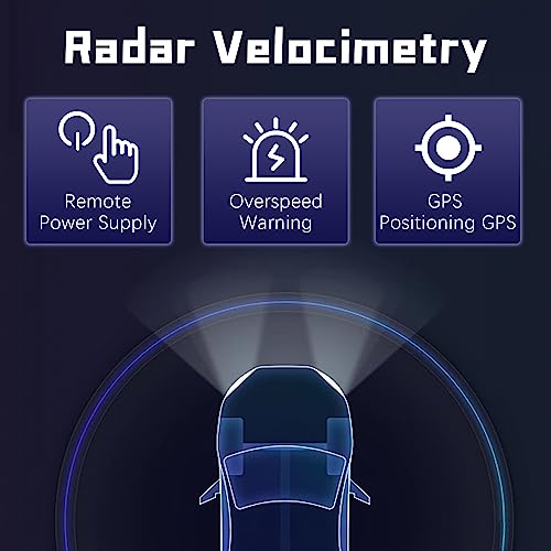 Radar Detector with Voice Prompt, 360° Detection - Car Accessory