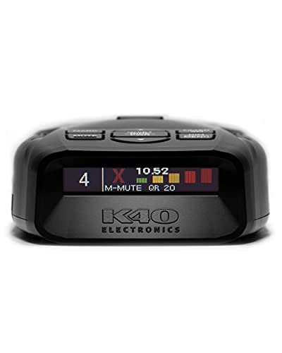 K40 Platinum100 Radar Detector: GPS, Voice Alerts