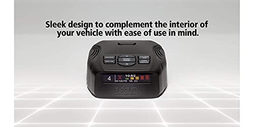 K40 Platinum100 Radar Detector: GPS, Voice Alerts
