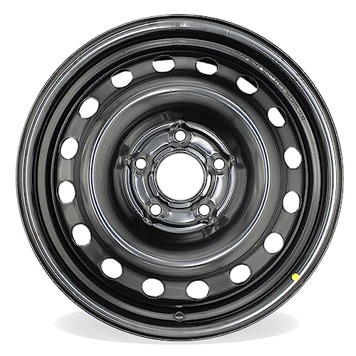 16" Single Black Steel Wheel Nissan Sentra 2013-2019