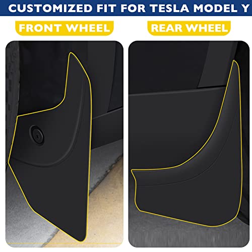 Tesla Model Y Upgraded Flexible Mud Flaps & Guards