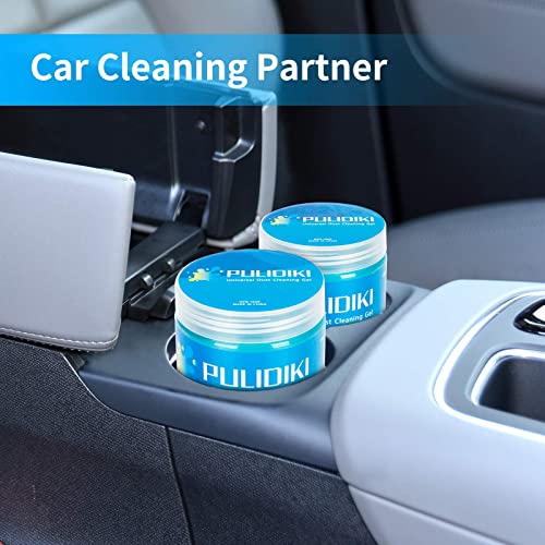 Universal Car Cleaning Gel Detailing Kit Blue