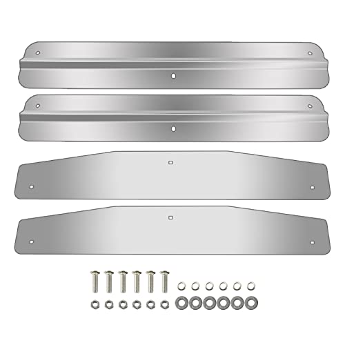 24" Stainless Steel Mud Flap Weights - 4pc Set