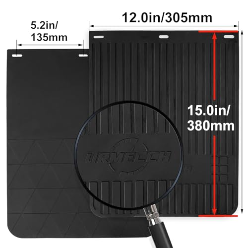 URMECCH Heavy Duty Universal Mud Flaps 2 Pack