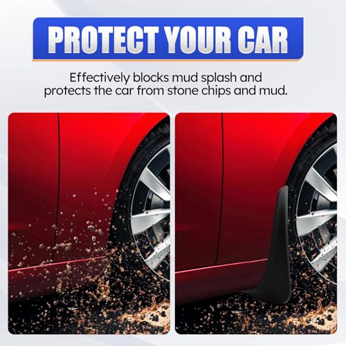 Tesla Model 3 Mud Flaps Splash Guard Set