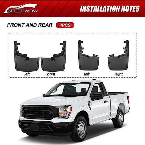 2015-2020 Ford F-150 Mud Flaps Set of 4