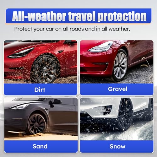 Tesla Model 3 Mud Flaps Splash Guard Set