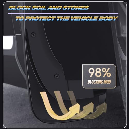 Universal Mud Flaps for 2016-2022 Toyota Tacoma
