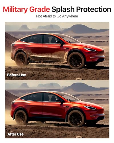 Tesla Model Y Mud Flaps: Military-Grade All-Weather Guards