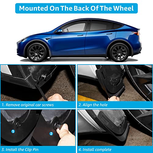 Motrobe Tesla Model Y Mud Flaps - 2020-2024