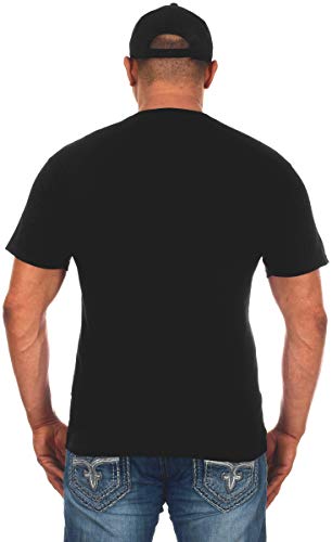 Men's Chevy Corvette C7 American Flag Crew Neck Shirt