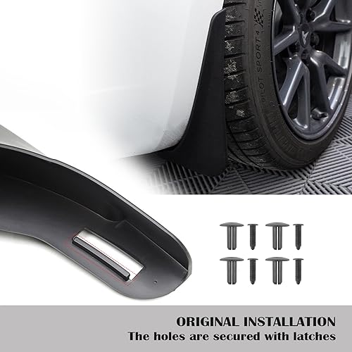 Tesla Model Y Mud Flaps Set of 4