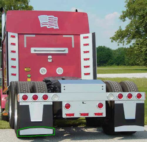 24" Stainless Steel Mud Flap Weights - 4pc Set