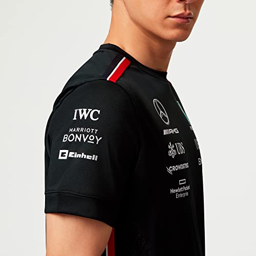 Mercedes AMG F1 Team 2023 Black Men's 3XL T-Shirt