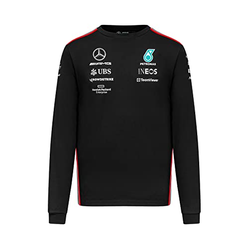 2023 Mercedes AMG Petronas F1 Team Men's Long Sleeve.onerror T-Shirt