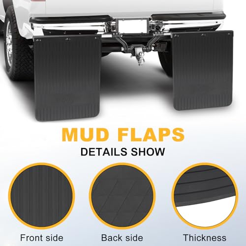 URMECCH Heavy Duty Universal Mud Flaps 2 Pack