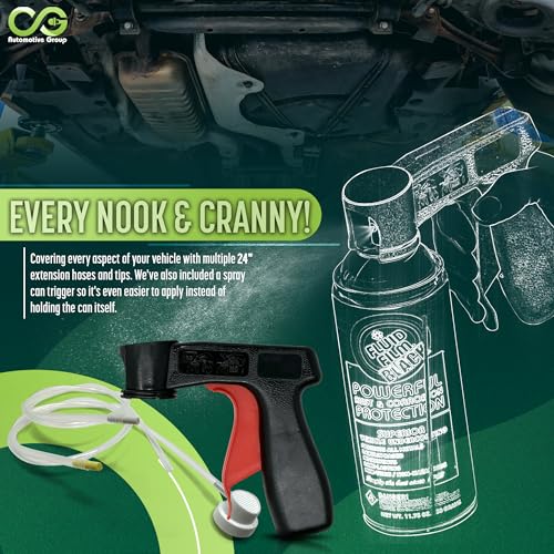 Fluid Film Black Converter Spray Rust Prevention Kit