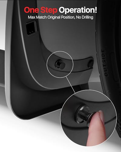 Tesla Model Y Mud Flaps: Military-Grade All-Weather Guards