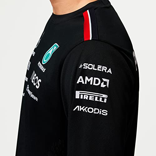 2023 Mercedes AMG Petronas F1 Team Men's Long Sleeve.onerror T-Shirt