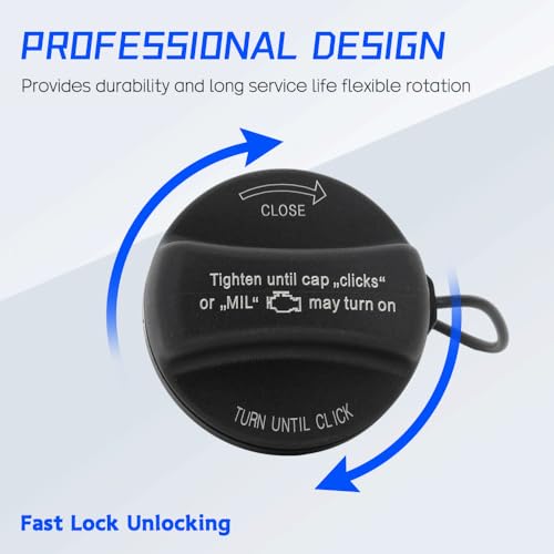 Compatible Gas Cap for BMW, Mini Cooper - OE # 16117222391