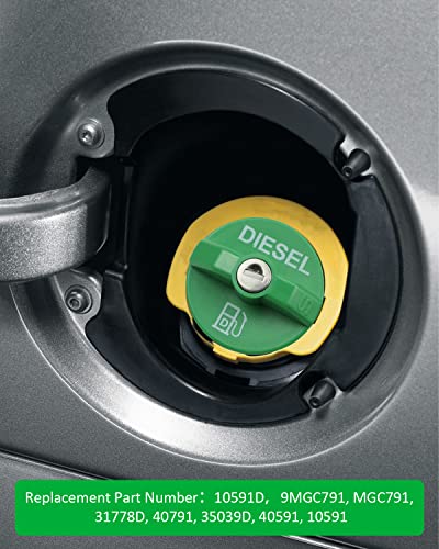 Locking Diesel Fuel Cap for Chevrolet, Dodge, Ford