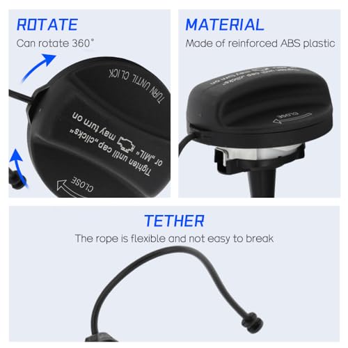 Compatible Gas Cap for BMW, Mini Cooper - OE # 16117222391