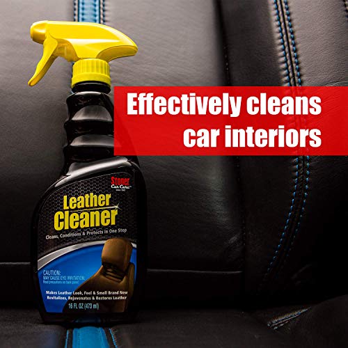 Stoner Car Care 3-in-1 Leather Cleaner and Conditioner